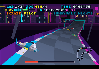 Hakkr Trakkr race: chasing the pack down a straight on Sunnyvale Nights